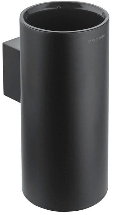 BEKER+HOUDER BLACK&WHITE COSMIC MAT ZWART
