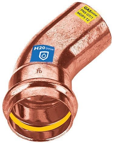 Elleboog 45° Mf 42MM frabopress securfrabo combi