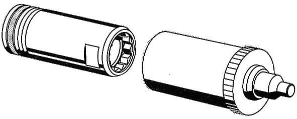 ADAPTER QUICK SCHELL 70MM CHROOM