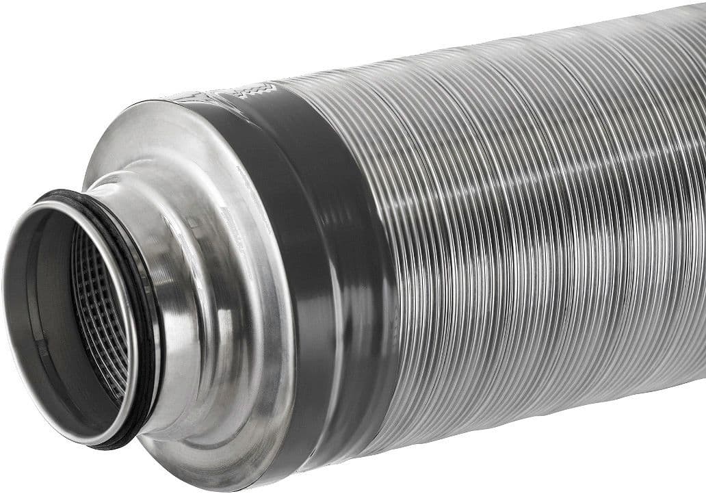 Flexibel met isolatie sonoflex semi rigide M/M 180MM lengte 1M