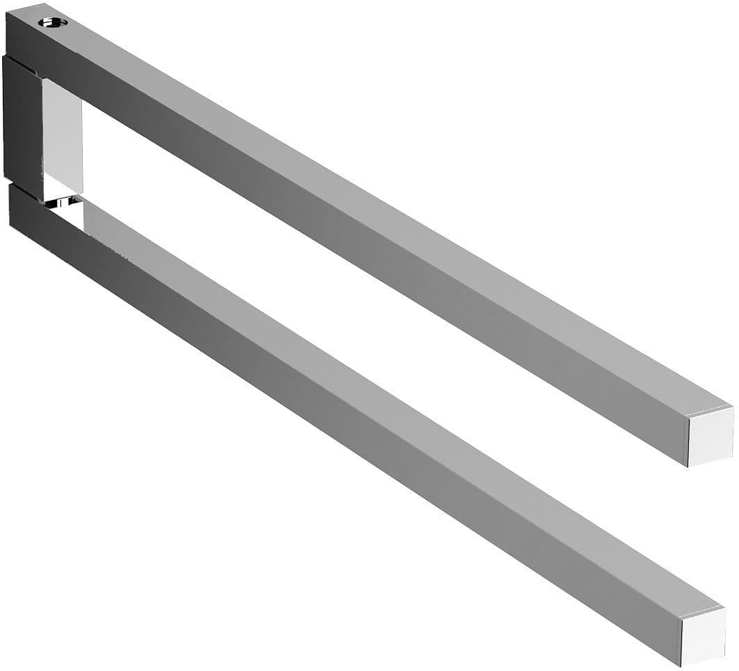 Beweegbare droger dubbel quadria Clou 35CM chroom