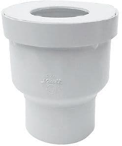 WC AANSLUITSTUK RECHT 100MM