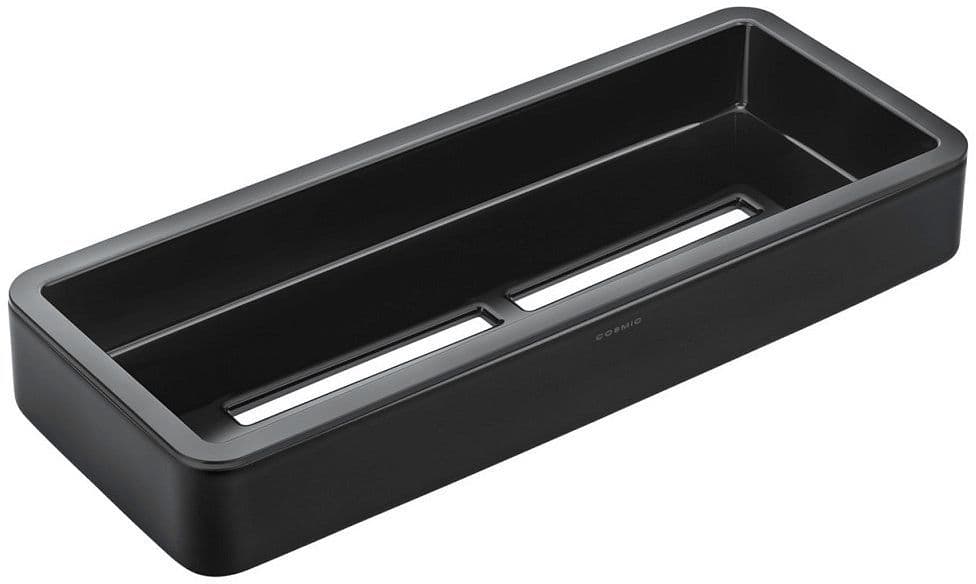 FLES EN SPONSHOUDER BLACK&WHITE 12X30X4 COSMIC MAT ZWART