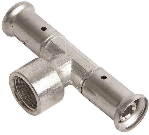 T 32-4/4"F-32MM Messing pers Henco