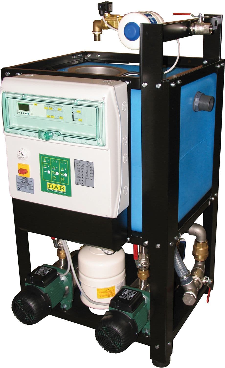 Regenwater omschakelsysteem Dab aquatwin RS40/50 top