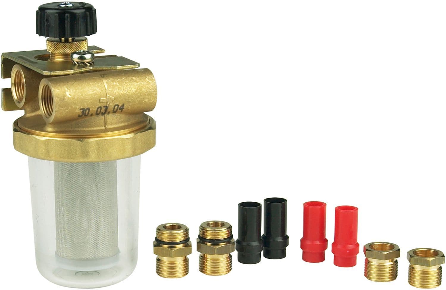 Unidubbel mazoutfilter 500 liter Mf 3/8"