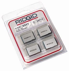 Universele draadsnijkussens gold BSPT Ridgid 1-2"