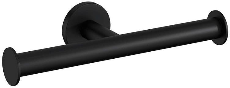 DUBBELE WC PAPIERHOUDER ARCHITECT S+ COSMIC MAT ZWART