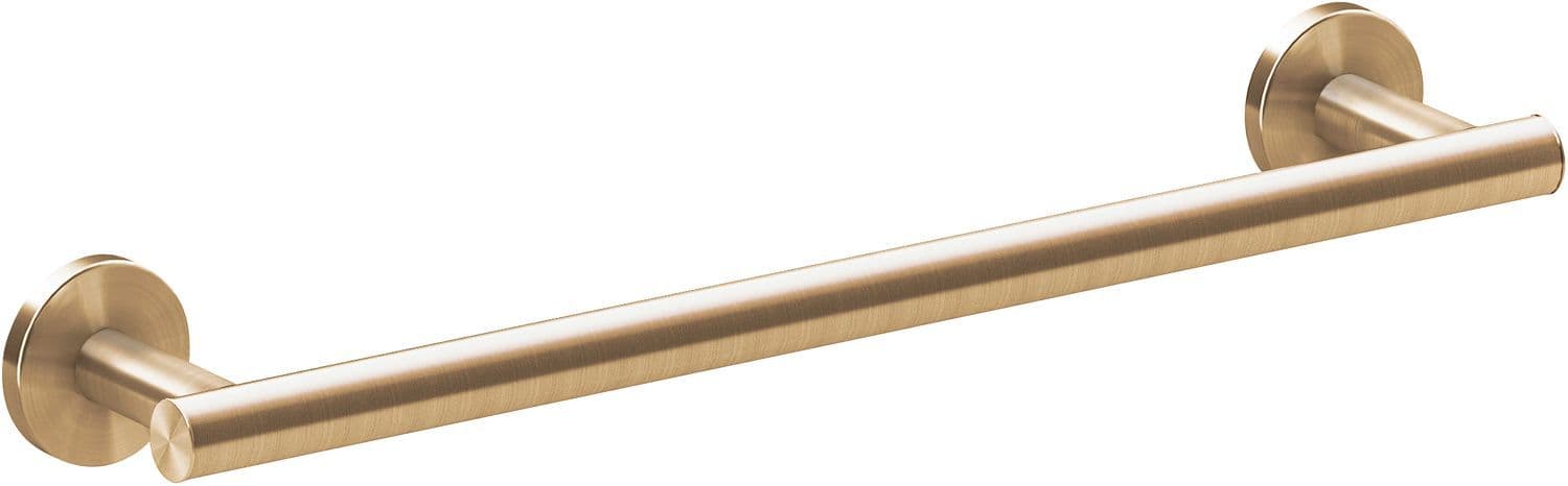 Handdoekhouder architect S+ cosmic 45CM geborsteld Goud pvd