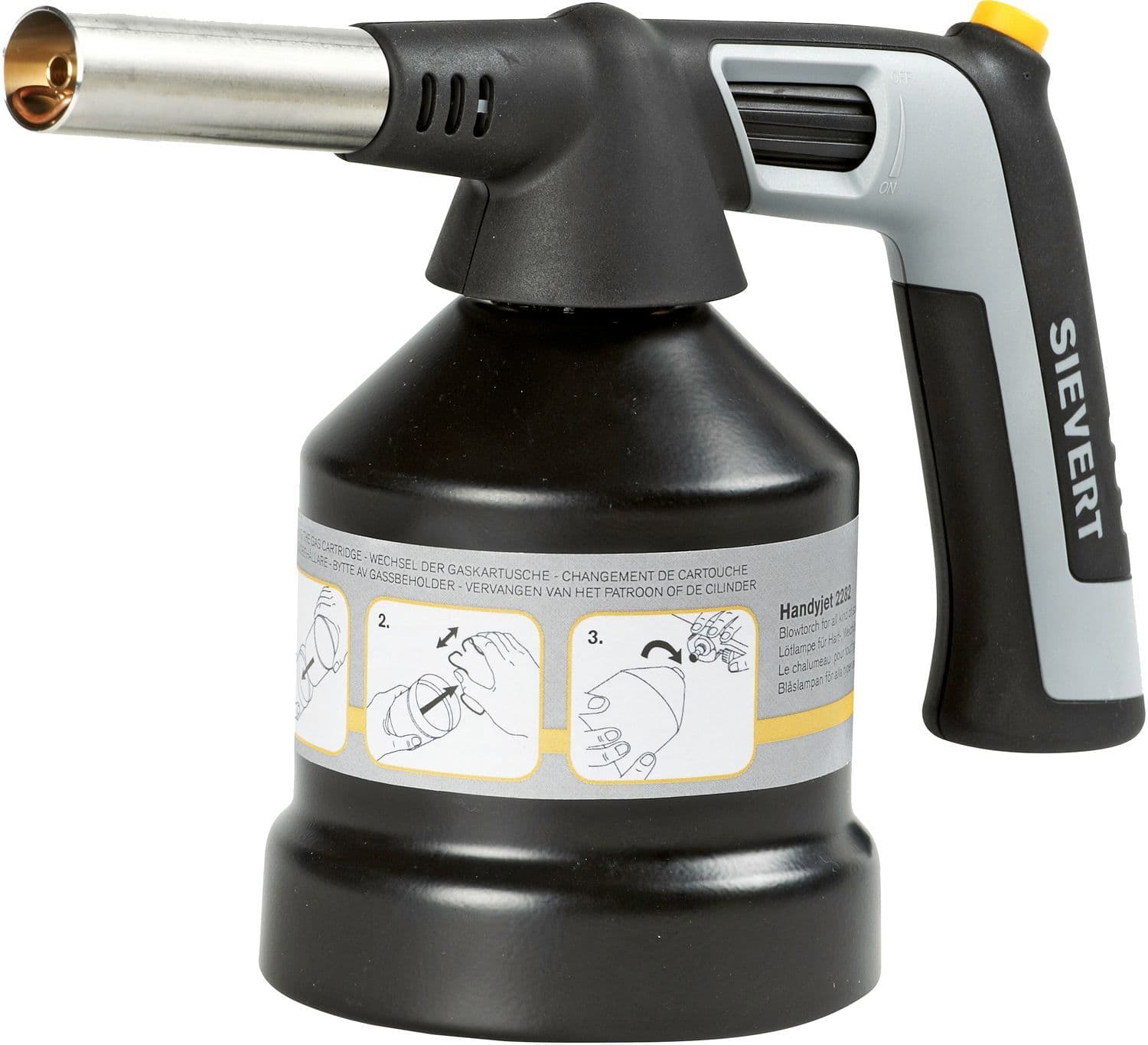 Brander sievert handyjet+handgreep