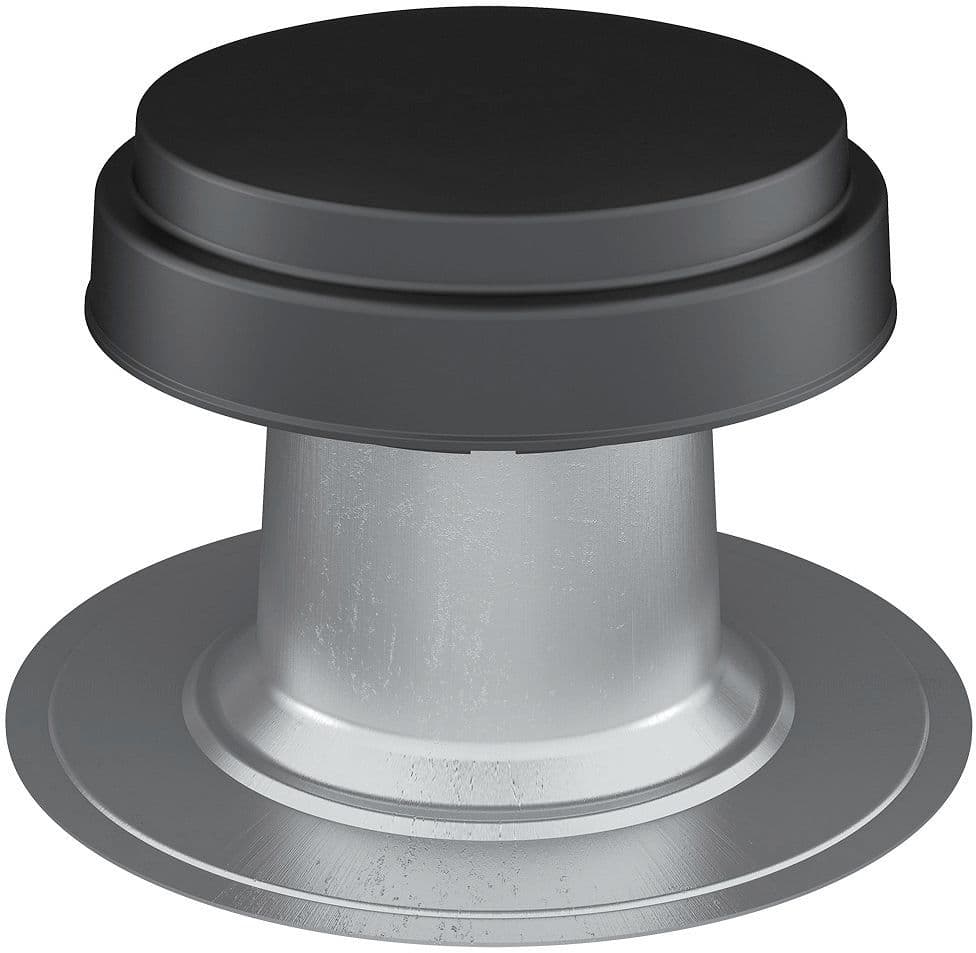 Flatroofvent dakontluchting 125MM ubbink niet geisoleerd