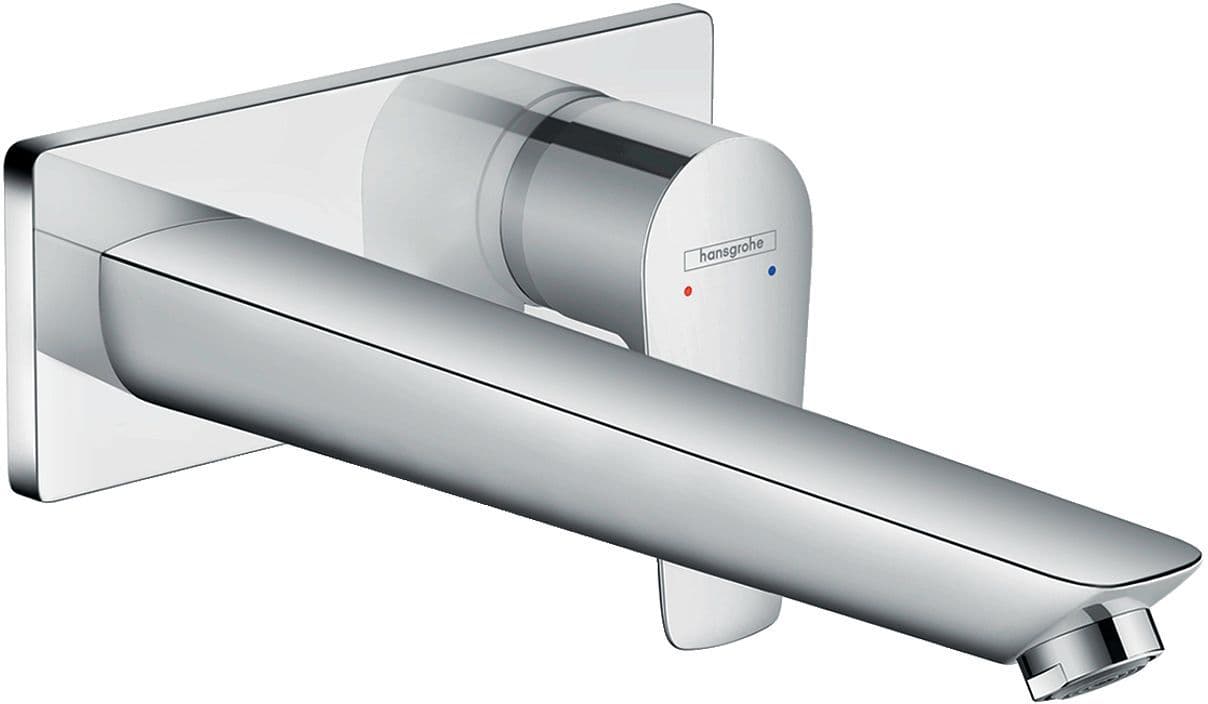 Afwerkset 1GREEP mengkraan lavabo muur Talis E HG 225MM chroom
