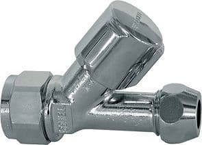 AFSLUITKRAAN RECHT SCHELL 2XKLEM 15-10MM CHROOM