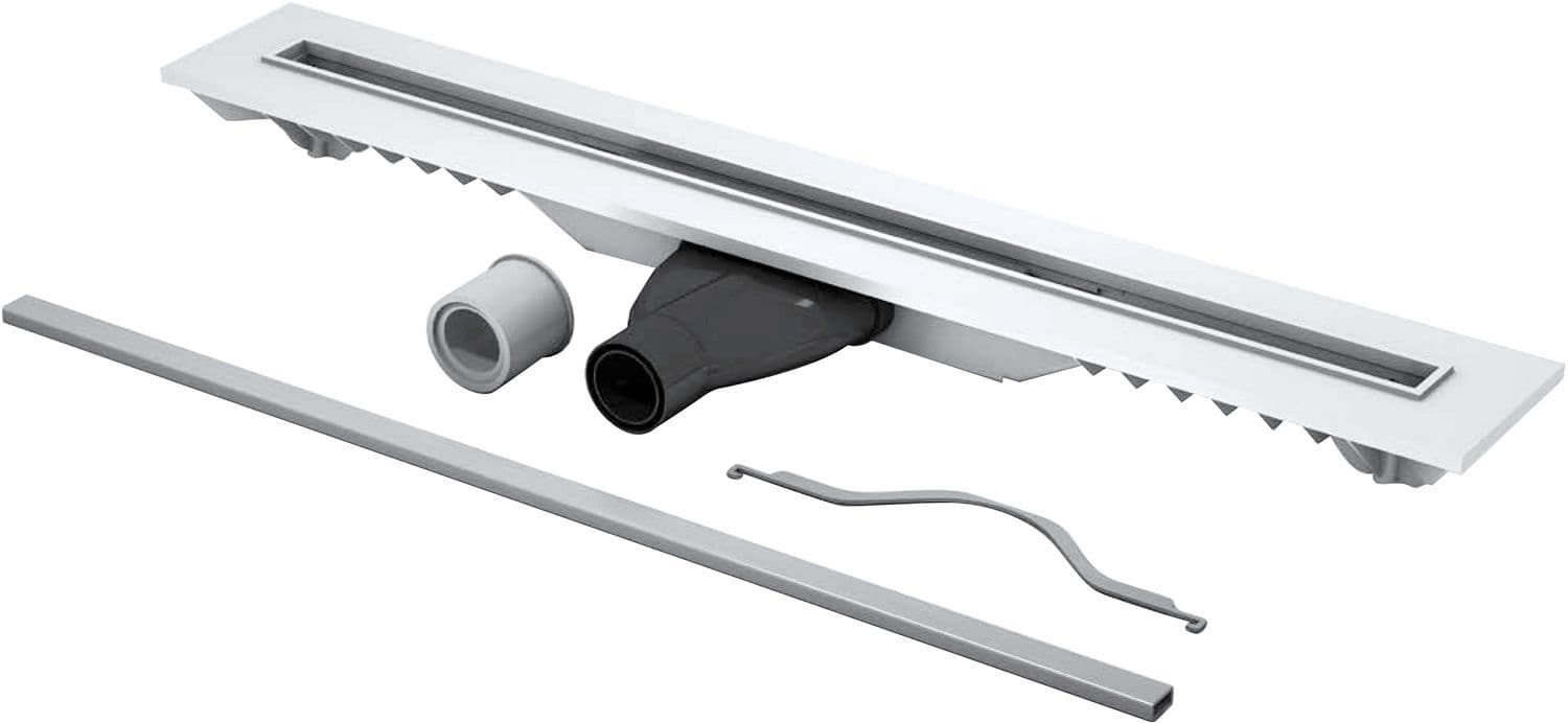 Vloergoot carrodrain liquid Low 700MM inox