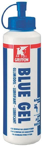 Glijmiddel blue gel knijpfles 250G
