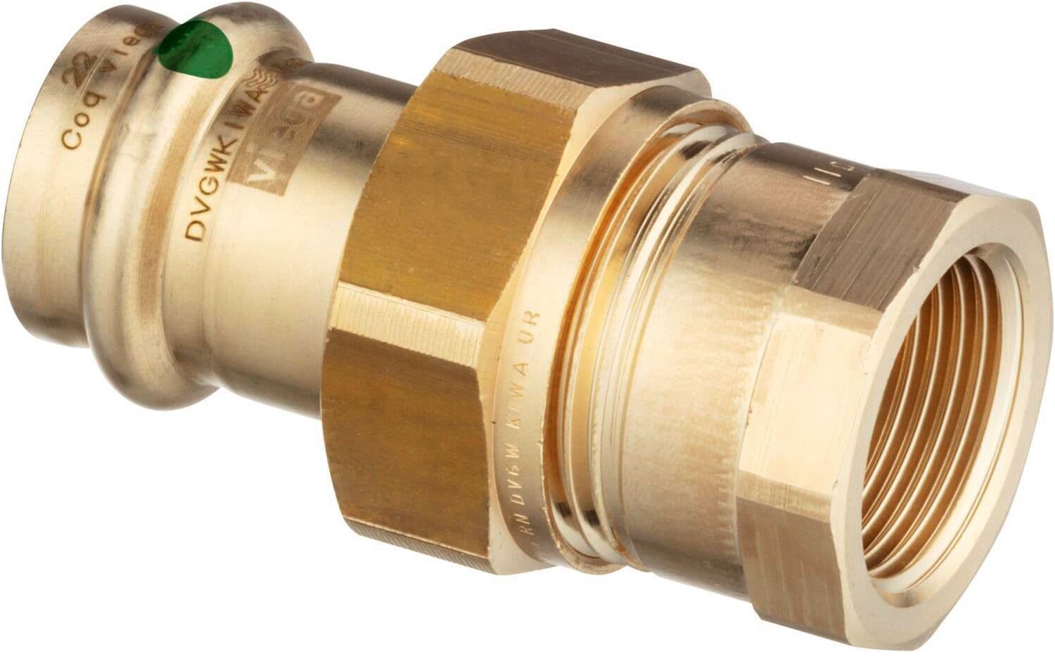3-DELIGE Koppeling 3/4"F-15MM profipress