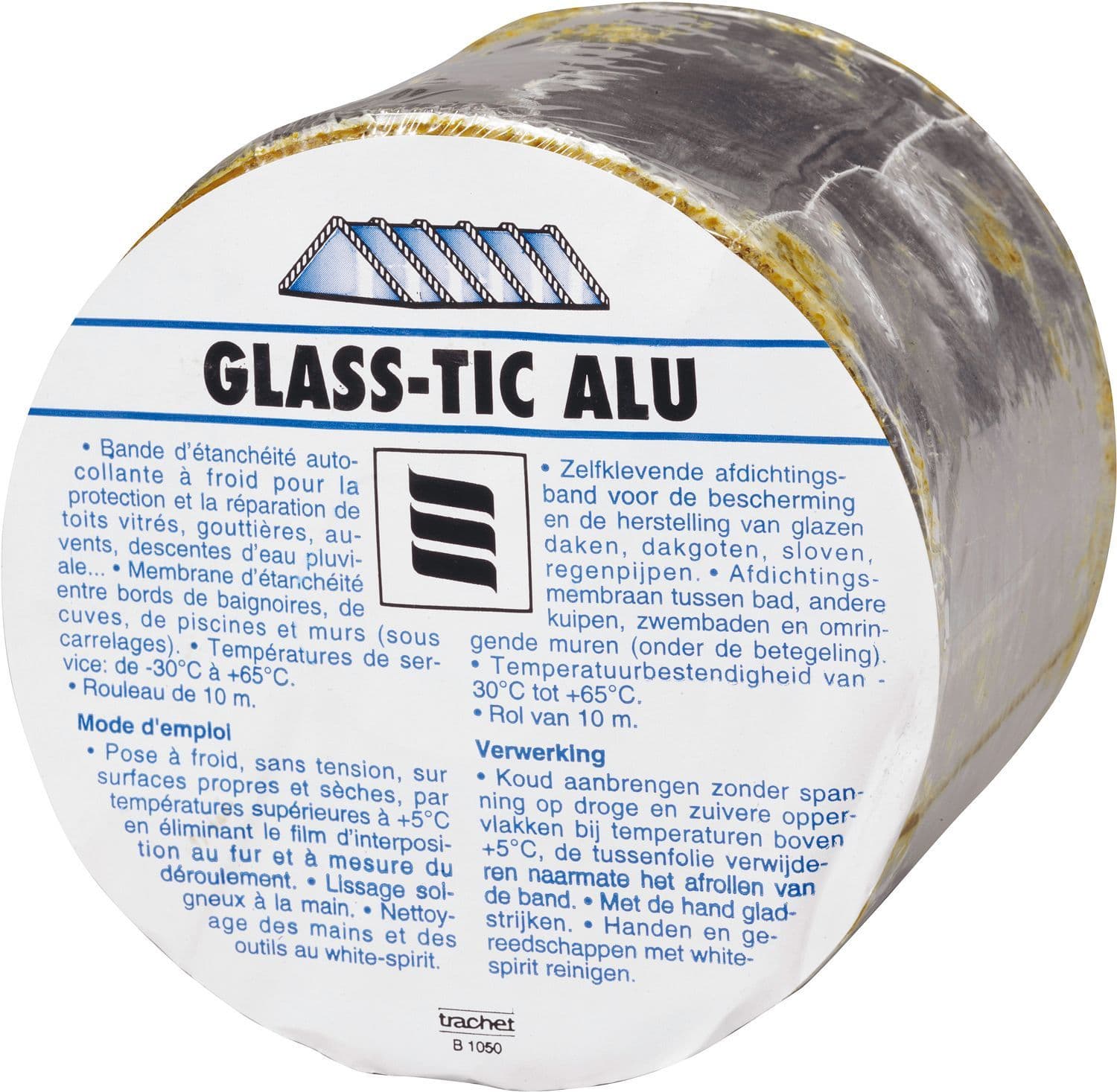 Glass-tic aluband 10CM rol 10M