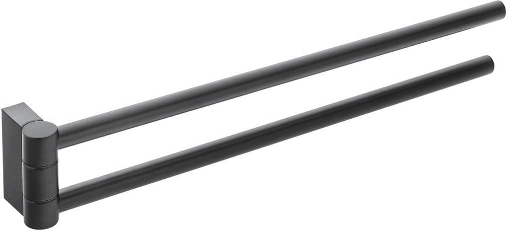 DUBBELE BEWEEGBARE DROGER BLACK&WHITE 41CM COSMIC MAT ZWART