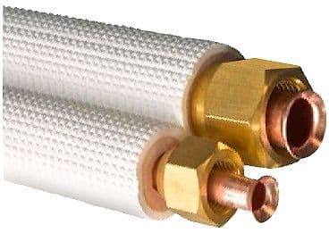 Geisoleerde koelleiding Ariston 1/4"-3/8" 12M
