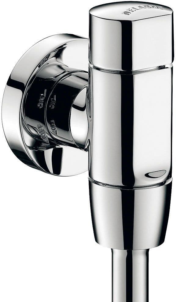 Zelfsluitende urinoir spoeling tempoflux delabiet 1/2"+STOPKRAAN chroom