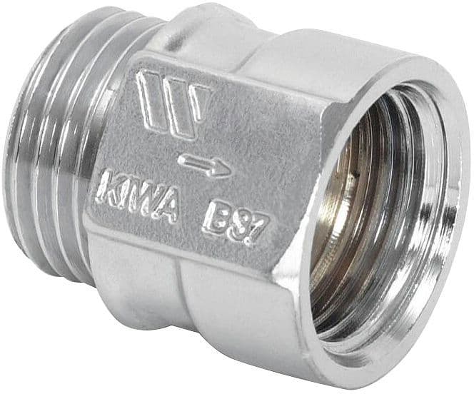 Keerklep type Eb chroom 1/2"MF voor DD kraan