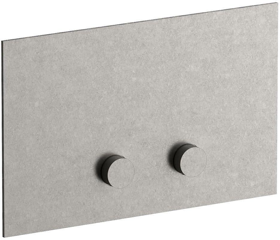 Duwplaat 2-TOETS voor Geberit SIGMA8 SIGMA12 icona classic fantini raw metal pvd