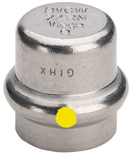 Stop 22MM sanpress inox gas Viega
