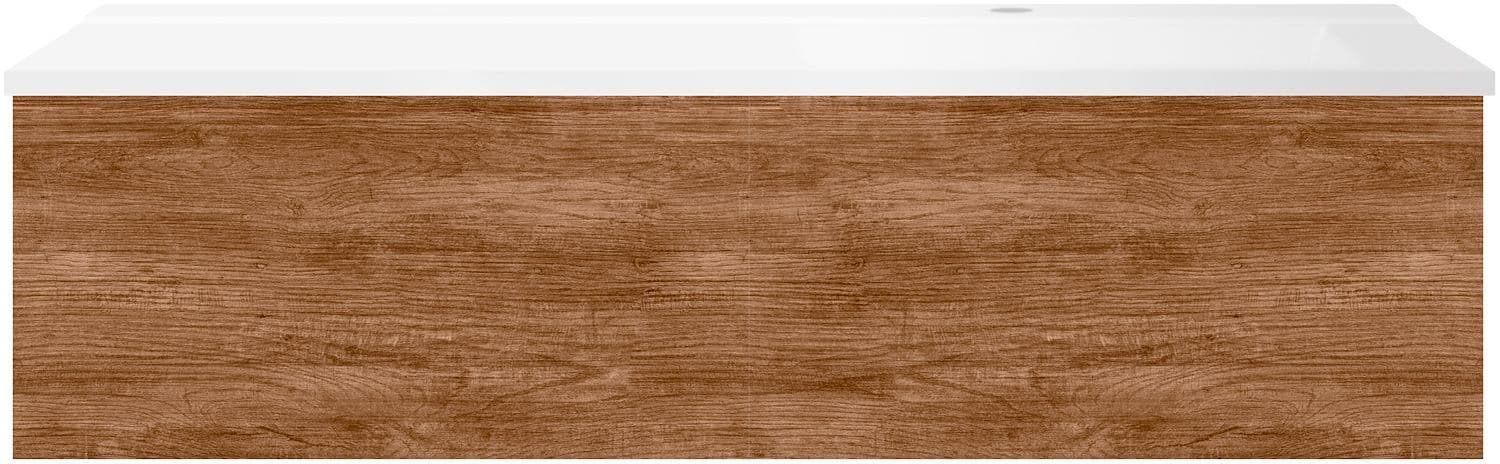 ONDERBOUW COFFEE 1 LADE 120 TEAKHOUT DECOR KANEEL+WASTAFEL RECHTS MAT WIT
