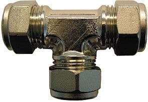 Verchroomde bikon T 15MM
