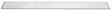 GRILLE SUPERIEUR POUR D-RADIATEUR UNI.8 L2300 33 BLANC