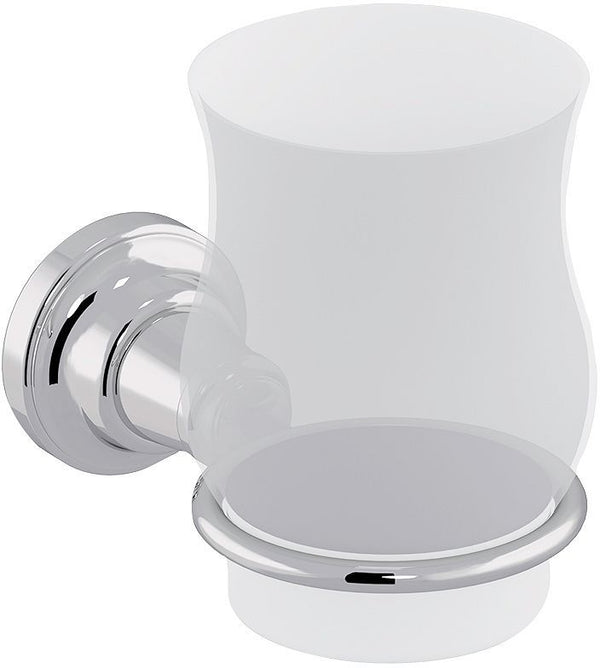 Glas+houder flamant butler rvb nickel