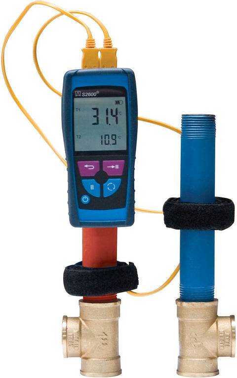 DIGIT.VERSCHILTHERMOMETER +2THERMOKOP.S2600