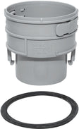 Mof flexibel vast Vaillant 80MM M flexcondens aluminium/pp
