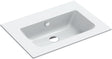 Lavabo alano catalano cataglaze+ 62X46CM porselein mat wit