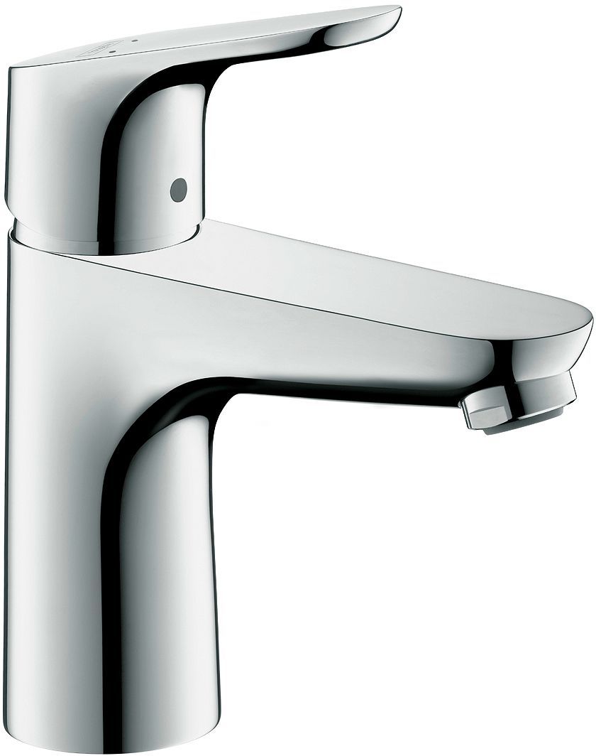 1GREEP Mengkraan lavabo Focus 100 HG coldstart automatische sluiting chroom