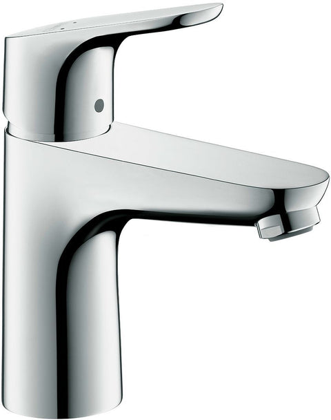 1GREEP Mengkraan lavabo Focus 100 HG coldstart automatische sluiting chroom