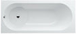 BAIN QUARYL LIBRA V&B + PIEDS 170-75CM BLANC
