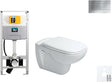 WALLFIX OLI HANGWC D-CODE DURAVIT CODE SOFT-CLOSE SLIM MAT CHROOM