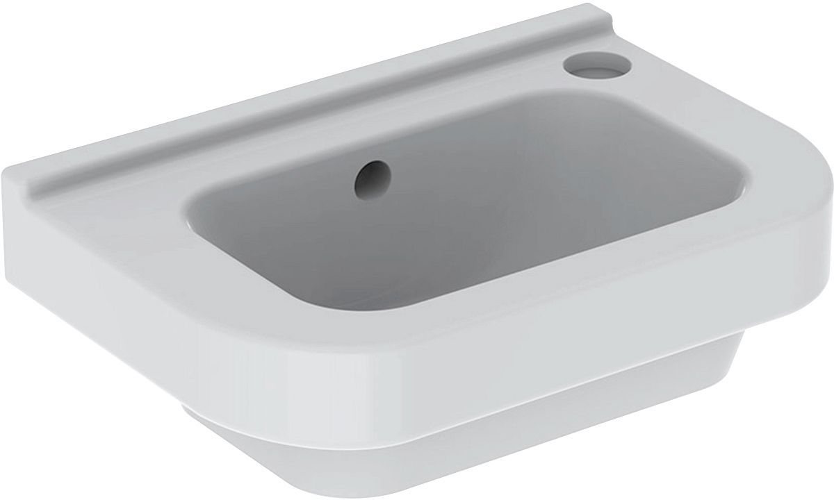 HANDENWASSER 300 GEBERIT 36-25CM +KRAANGAT RECHTS WIT