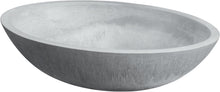 LAVABO A POSER BRIQ OVAL SANS TROP-PLEIN 51X38 BETON