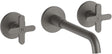 Afwerkset 3GATS mengkraan lavabo icona classic fantini 200MM mat gun metal pvd