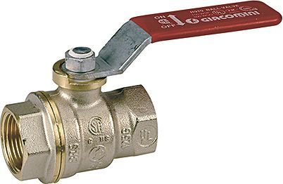 ROBINET A BILLE + MANETTE DADO GIACOMINI 1/2"FF