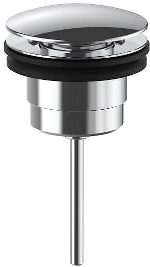 Design krepine universeel icona classic fantini rond zonder overloop chroom