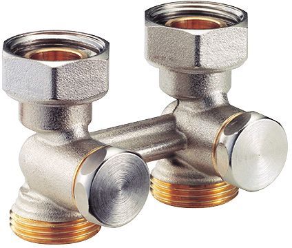 H-BLOK 2-PIJP GIACOMINI VLOER 3/4"-18AA