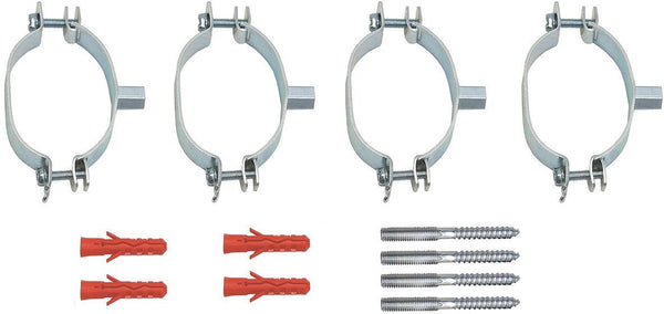 COLLIER OVALE (4PCS)POUR SET CONDUITS ISOLEES VAILLANT