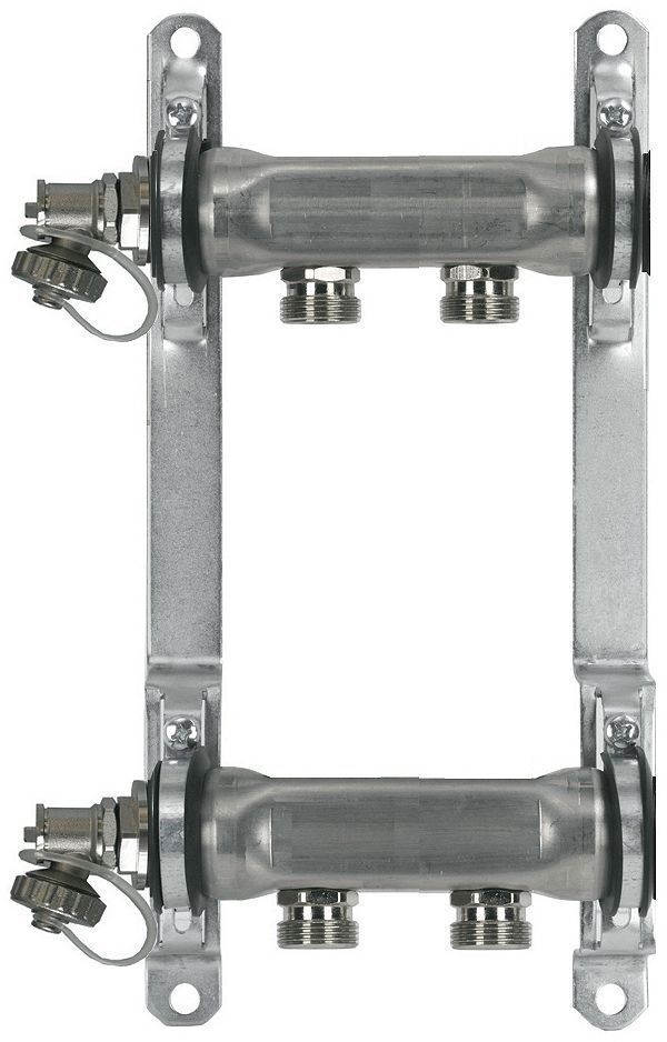 KIT COLLECT INOX 4/4" 6X3/4" EC+FIX+PURG