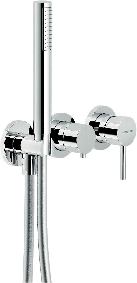 Afwerkset 3GATS mengkraan bad/douche muur live/velis nobili chroom