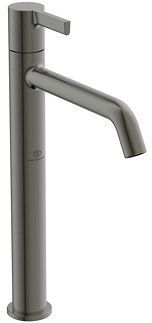 Koudwaterkraan joy is hoog brushed gun metal