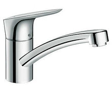 1GREEP Mengkraan keuken Logis 120 Hansgrohe EcoSmart coldstart chroom