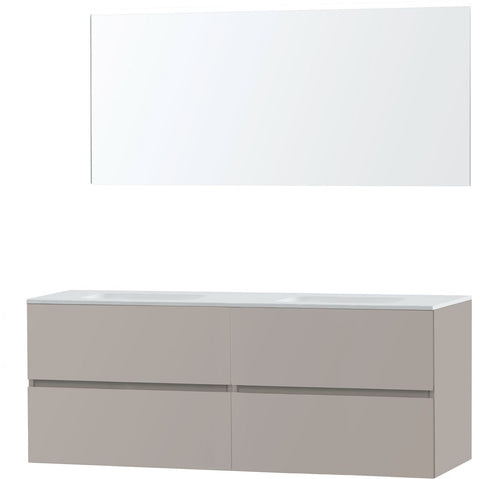 MEUBEL MOLTO GRIJS 160 SOLID SPIEGEL